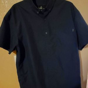 Molokai Surf Co. Mens Navy short sleeve Shirt